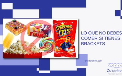 Lo que no debes comer si tienes brackets