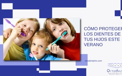 ¿Cómo proteger los dientes de tus hijos este verano?