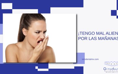 ¡Tengo mal aliento por las mañanas!