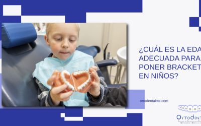 ¿Cuál es la edad adecuada para poner brackets en niños?